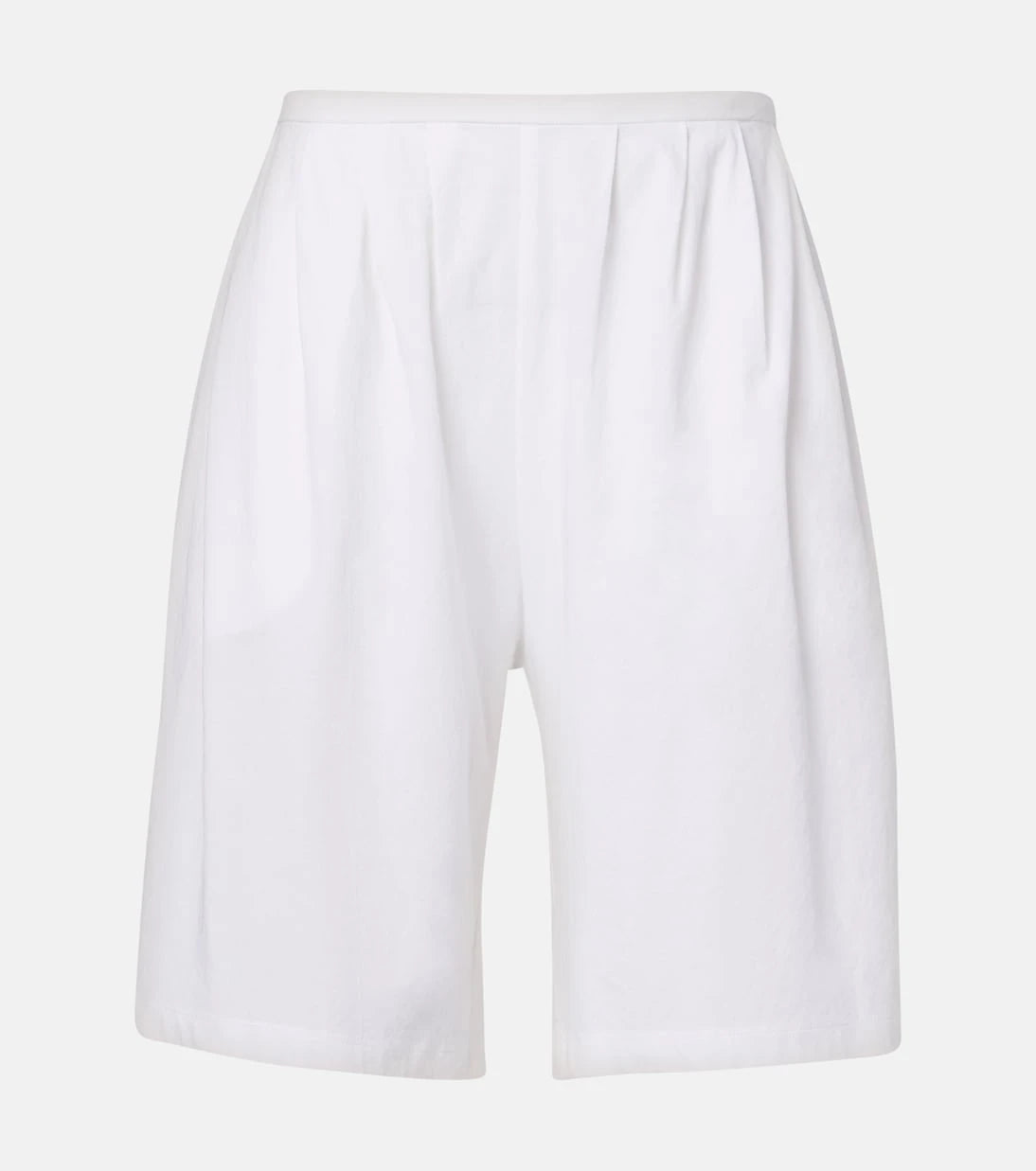 Khaite - Poppy cotton Bermuda shorts