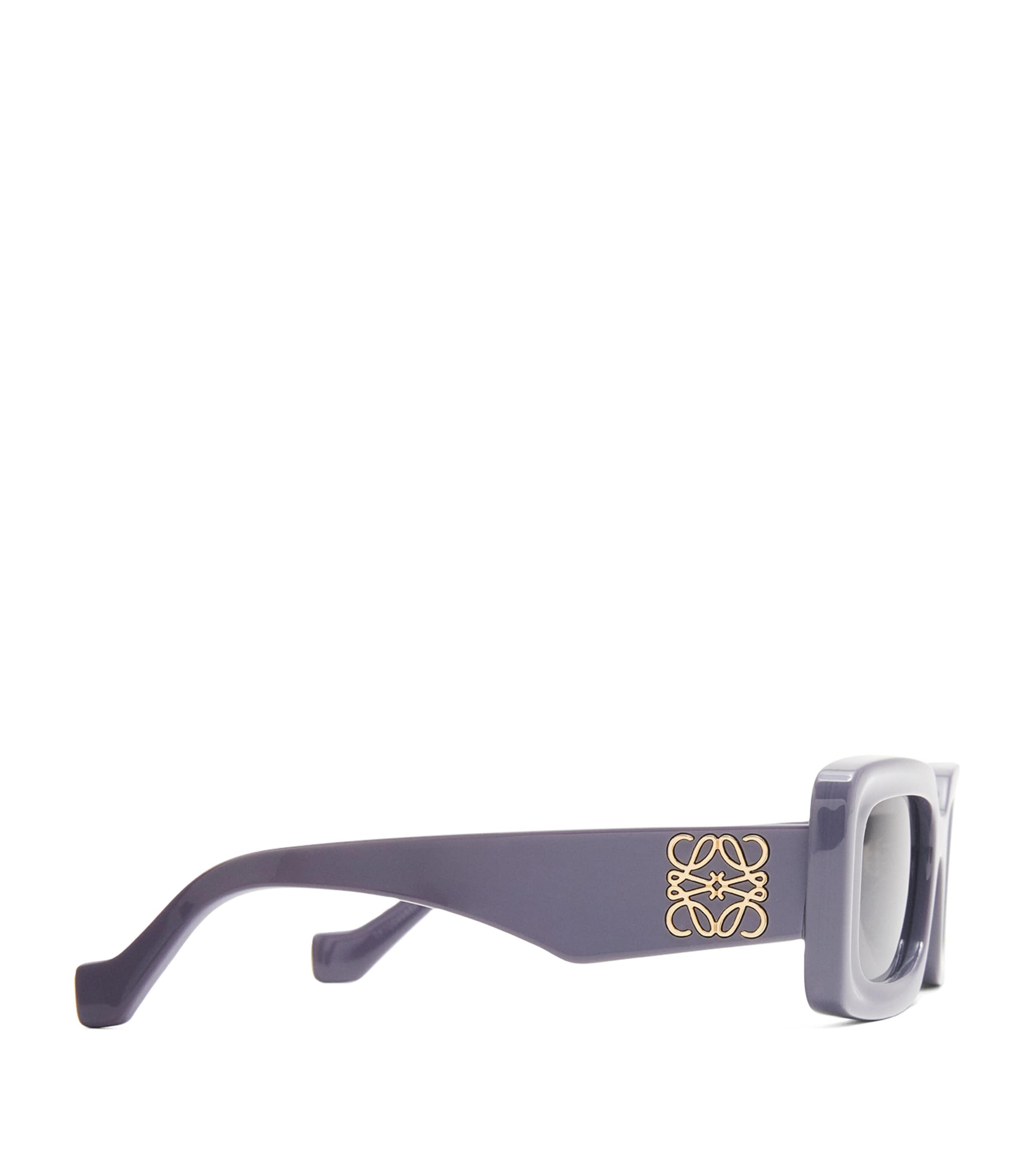 LOEWE Brown Rectangular Sunglasses