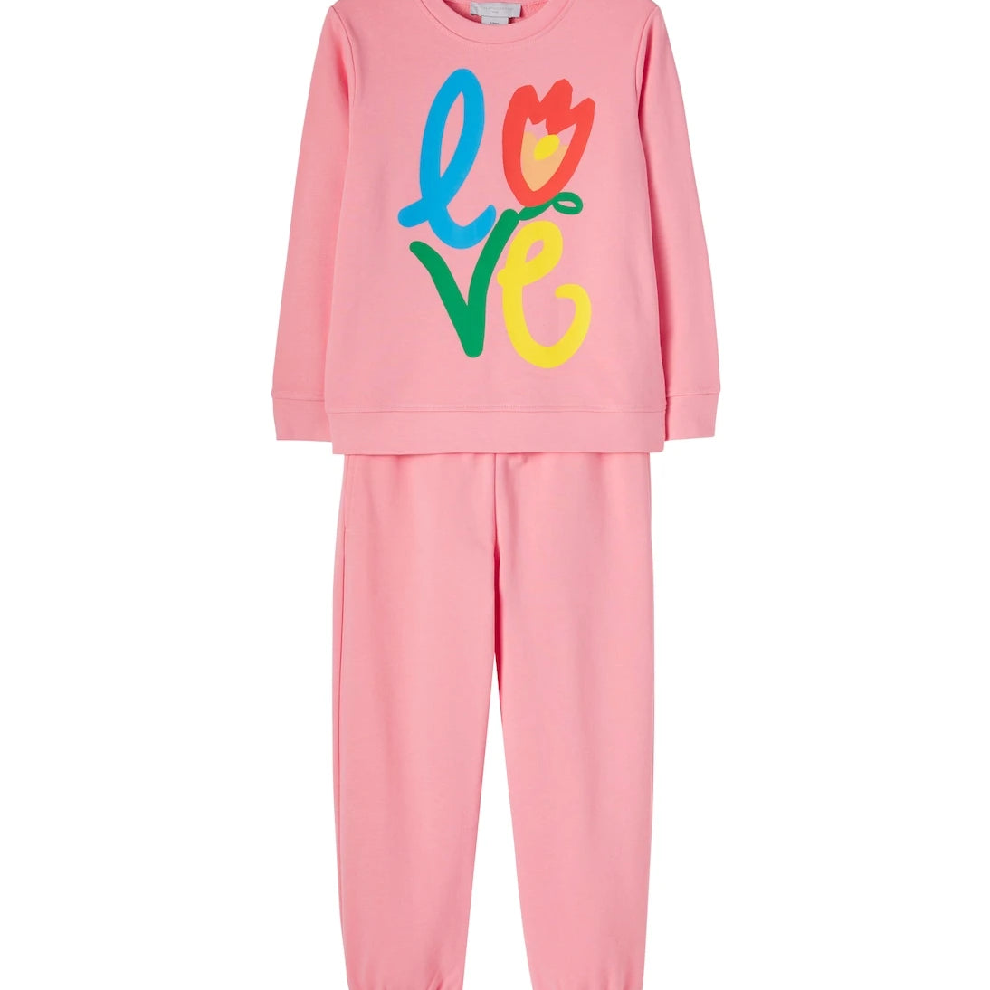 Stella McCartney Kids - Printed cotton fleece tracksuit