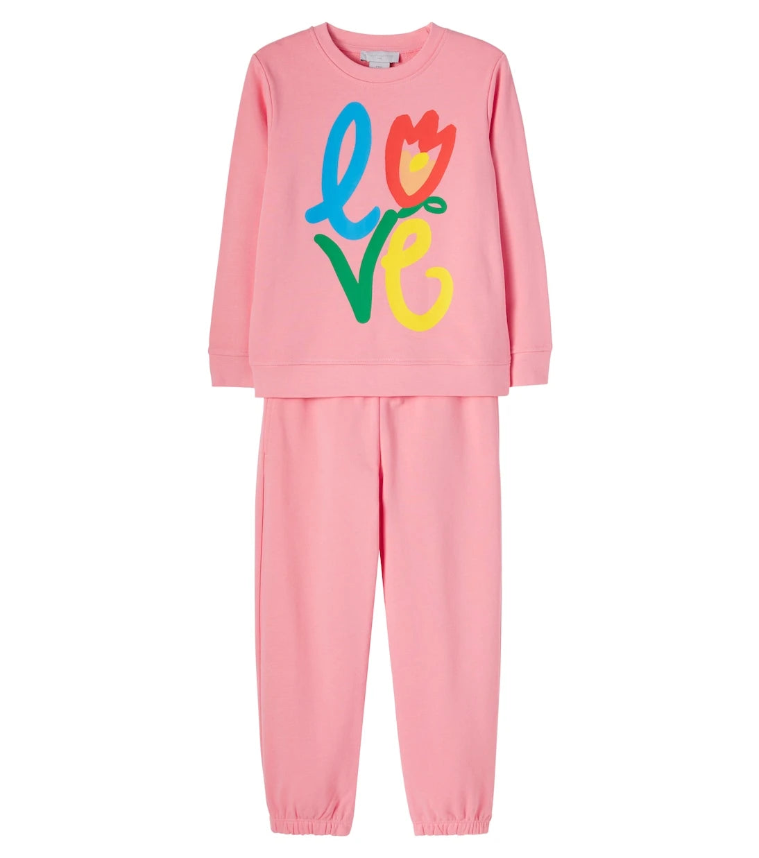 Stella McCartney Kids - Printed cotton fleece tracksuit