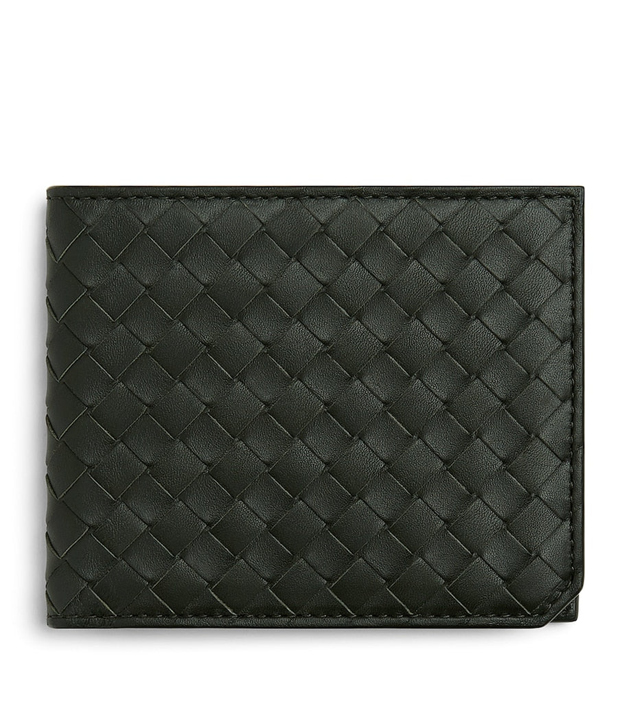 Bottega Veneta Leather Intrecciato Piccolo Bifold Wallet