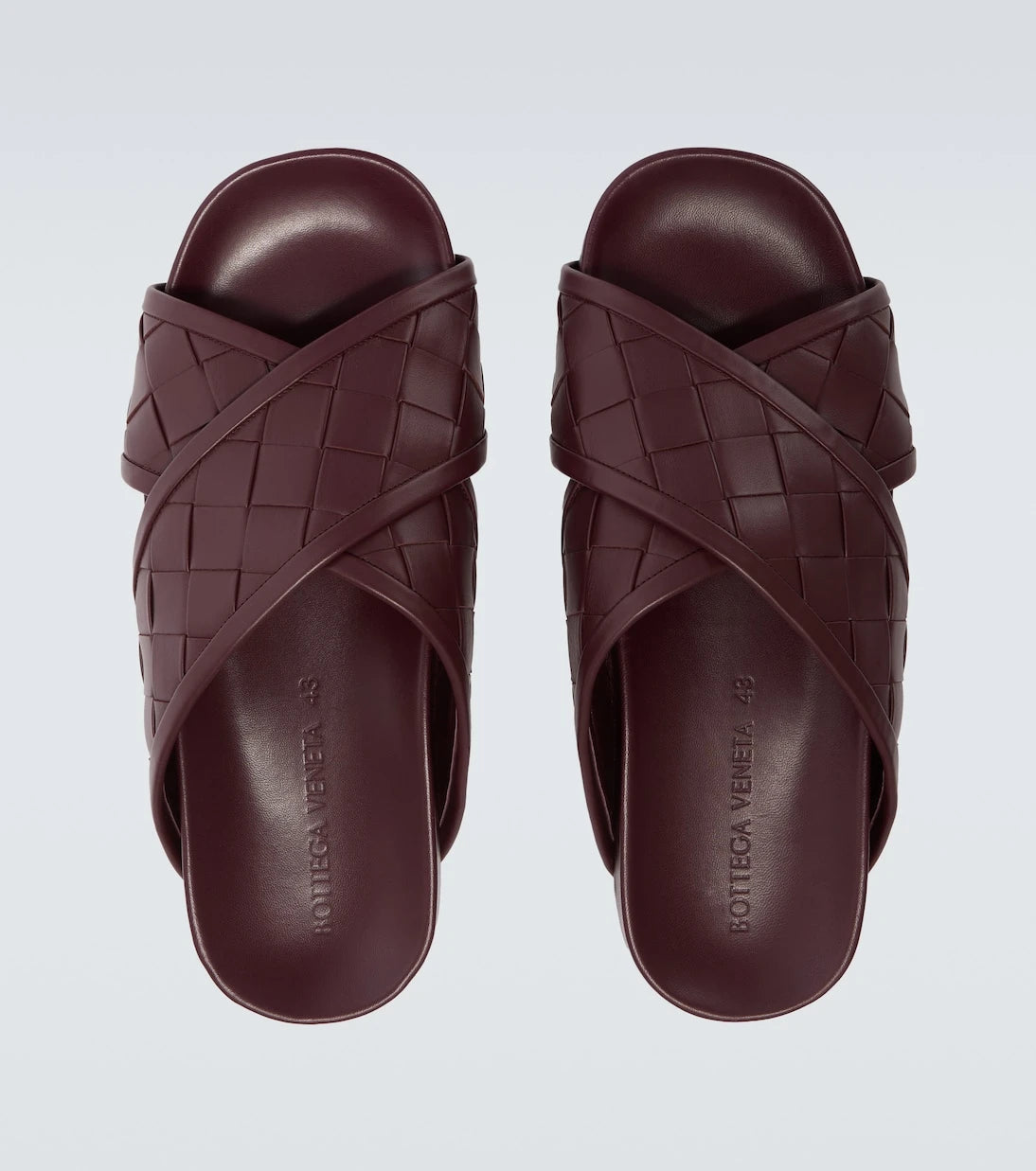 Bottega Veneta - Tarik Intrecciato leather slides