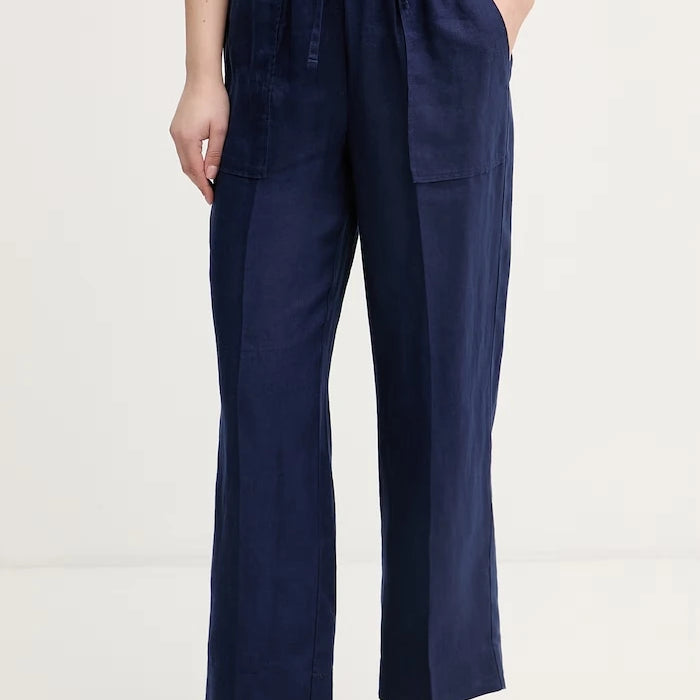 United Colors of Benetton kadın keten pantolon