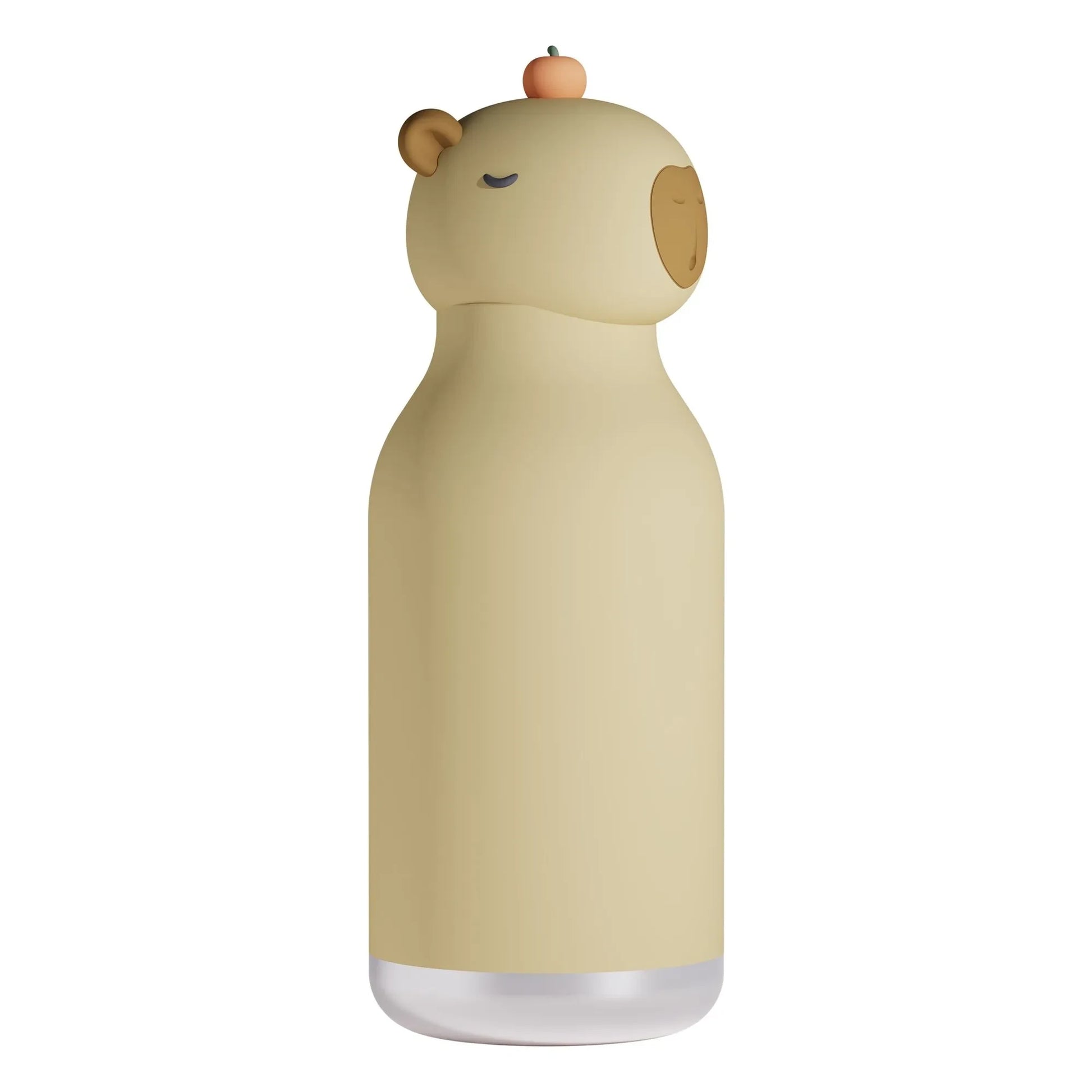 Asobu - Capybara stainless steel water bottle | Beige