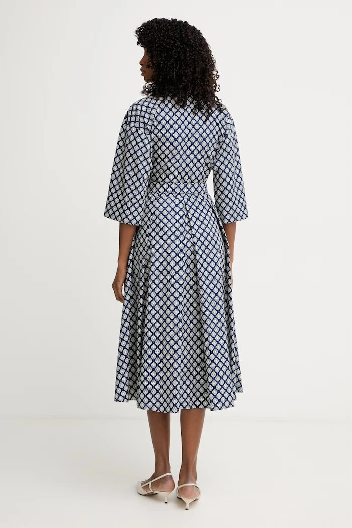 Weekend Max Mara рокля от памук UNIGENO