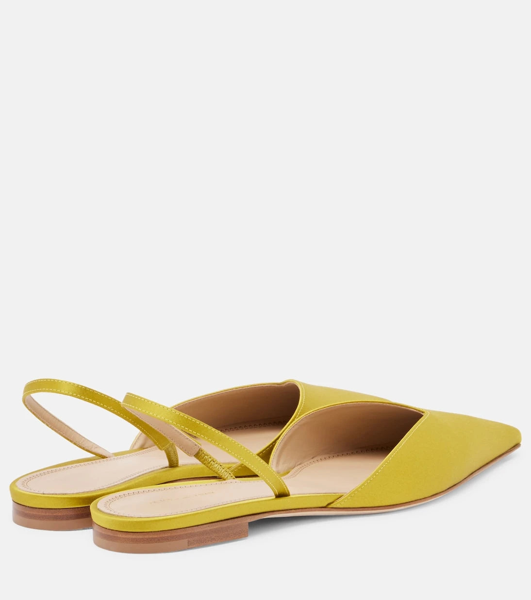 Victoria Beckham - Victoria satin slingback flats