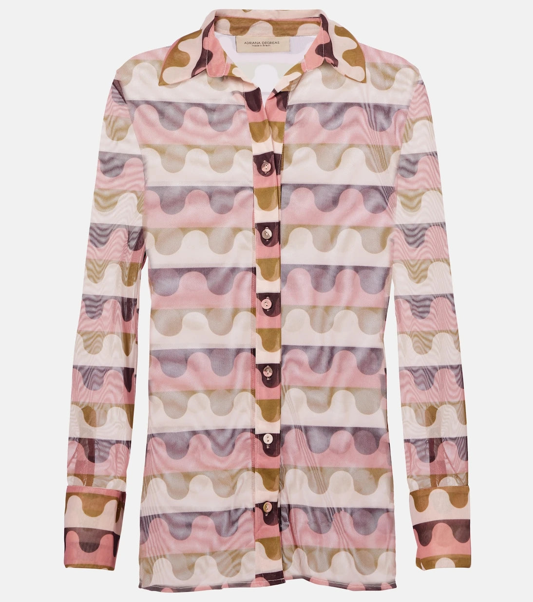 Adriana Degreas - Giardino printed shirt