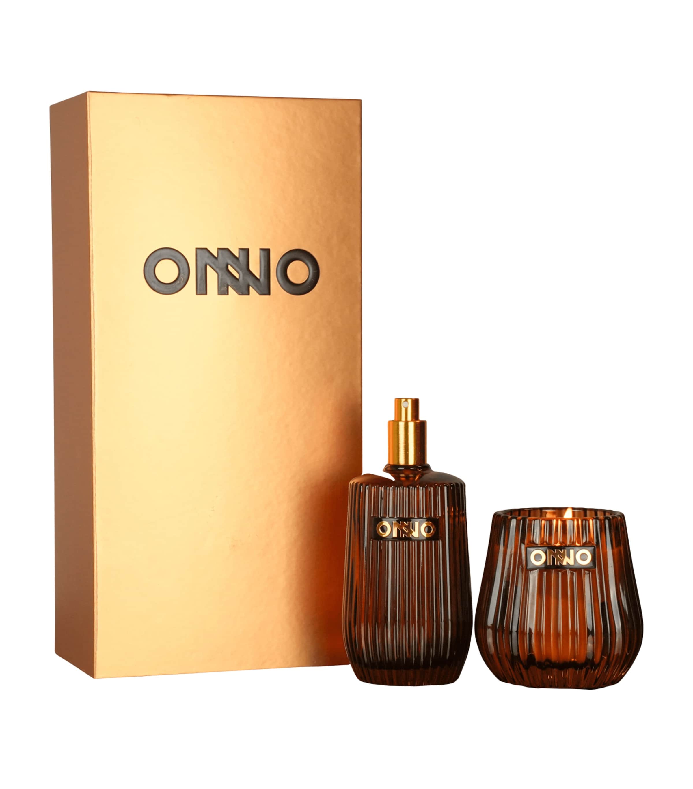 Onno Eclectic Ginger Fig Candle and Room Spray Gift Set