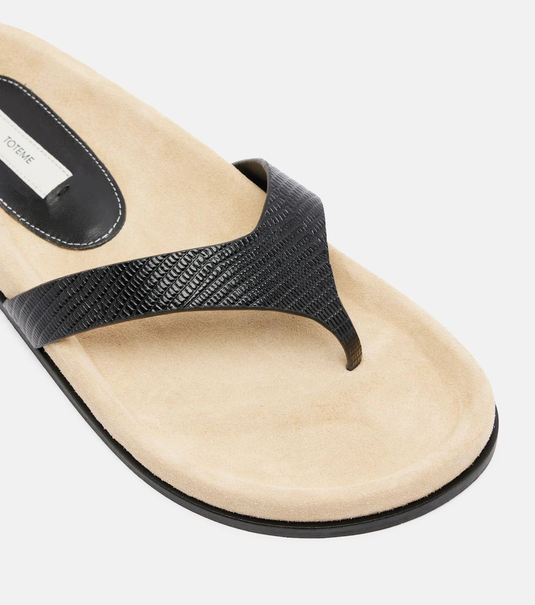 Toteme - Leather thong sandals