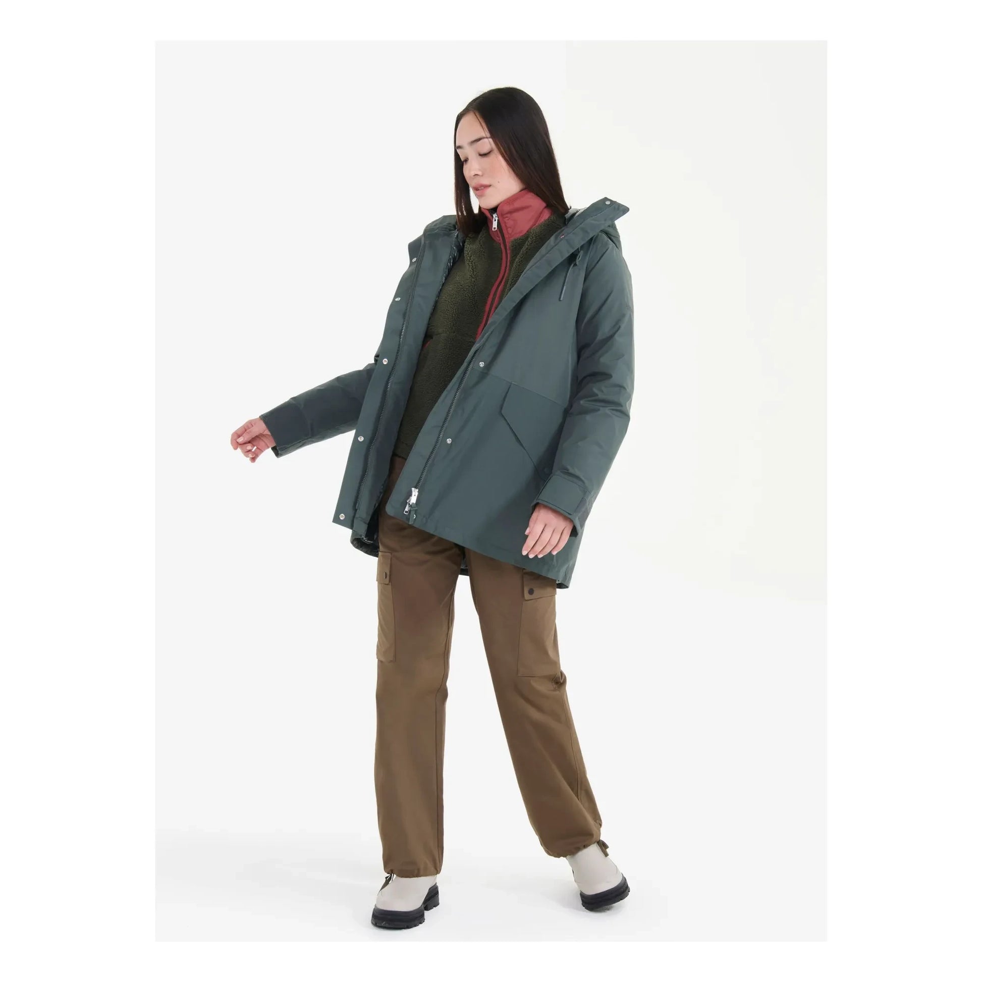 Aigle - Gore-Tex Recycled Fiber Mi-Long Parka | Verdigris