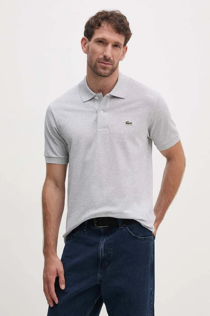 Памучна тениска с яка Lacoste