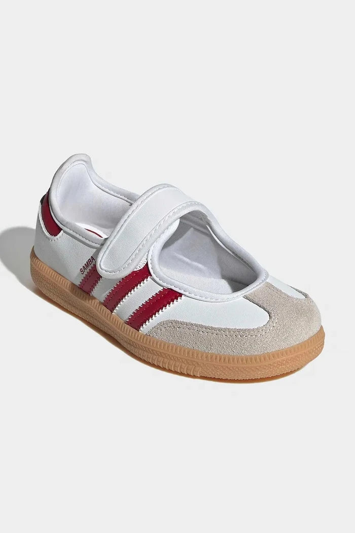 adidas Originals SAMBA JANE çocuklar için deri babet