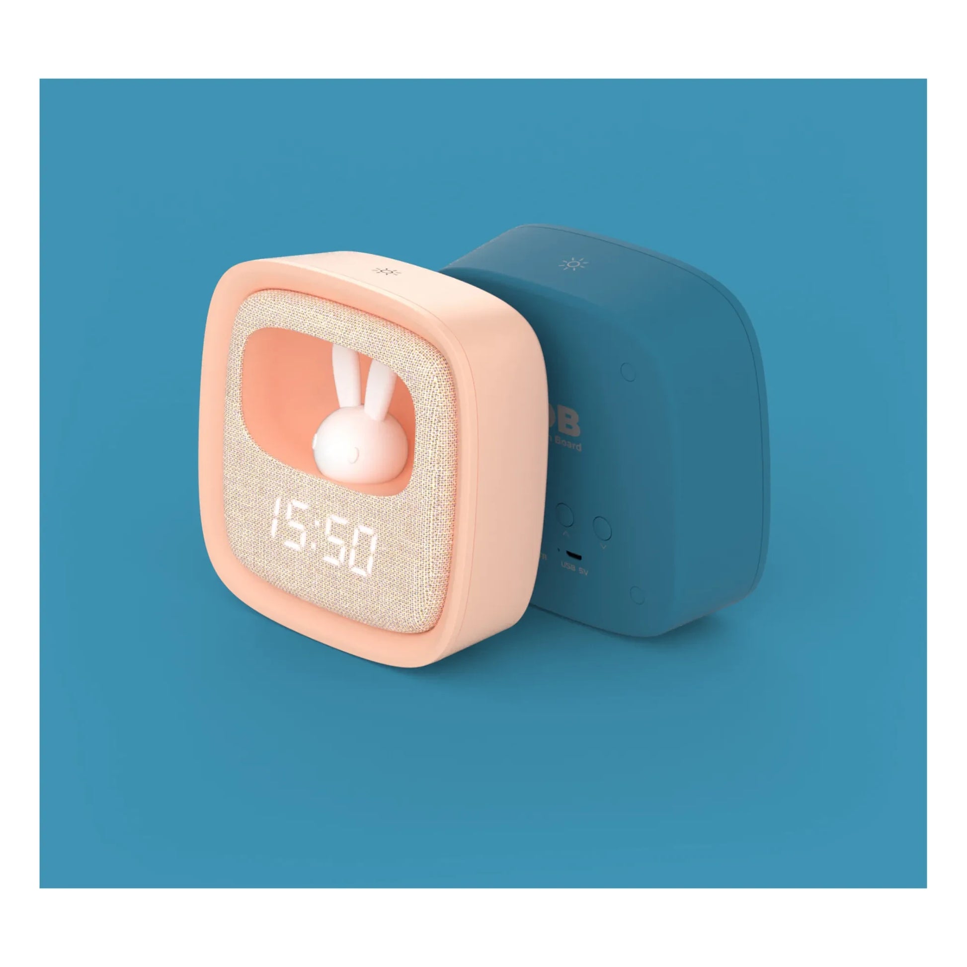 MOB - Billy Alarm Clock and Nightlight | Pink