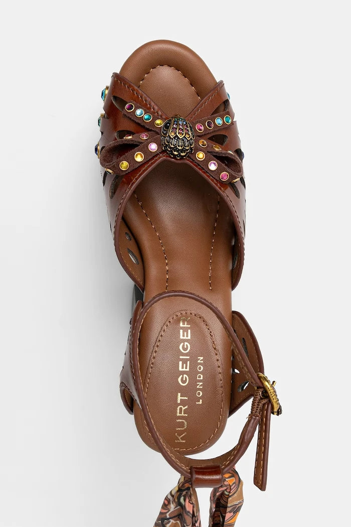 Kurt Geiger London кожени сандали Butterfly Platform Sdl