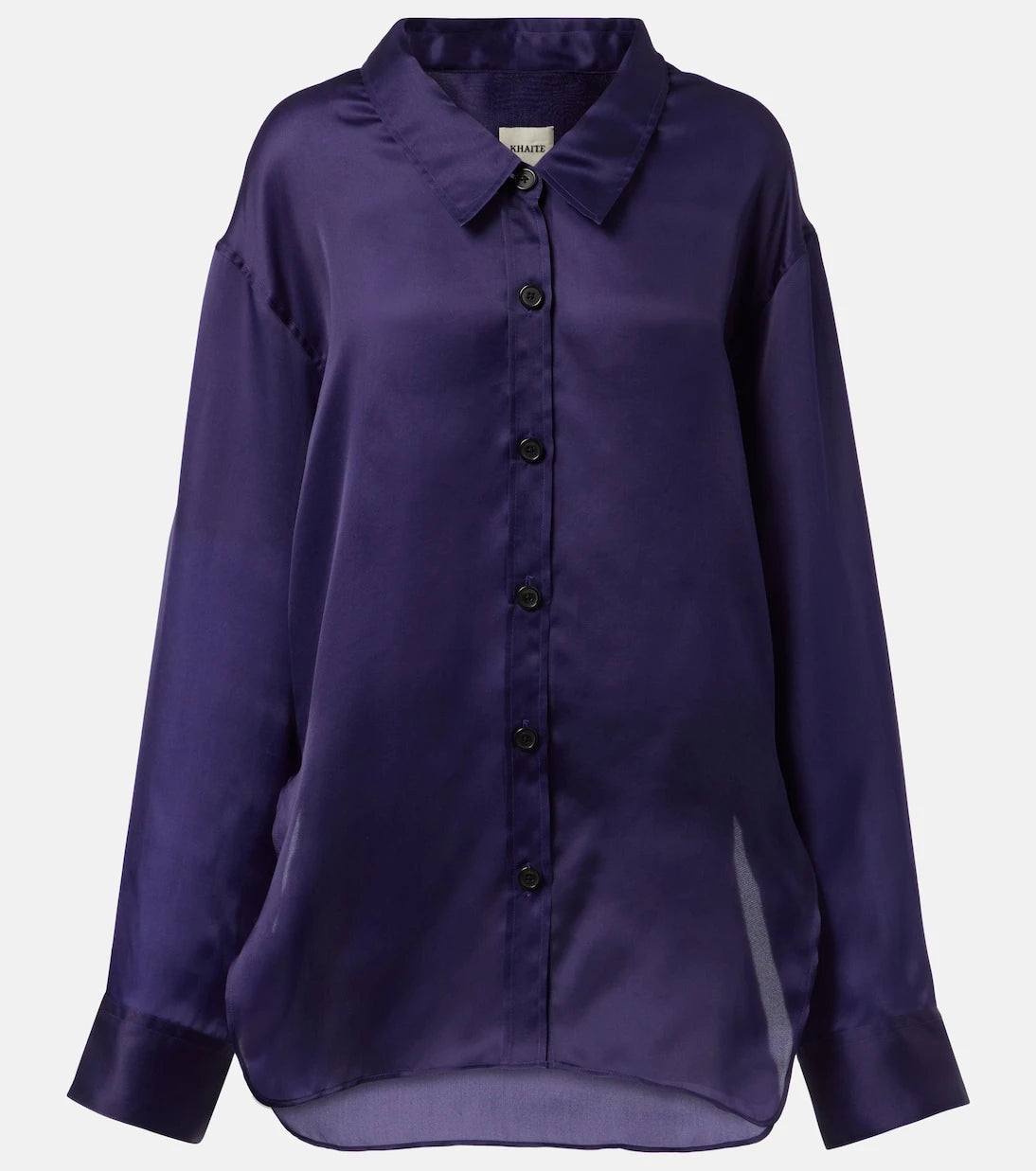 Khaite - Herschel silk organza shirt