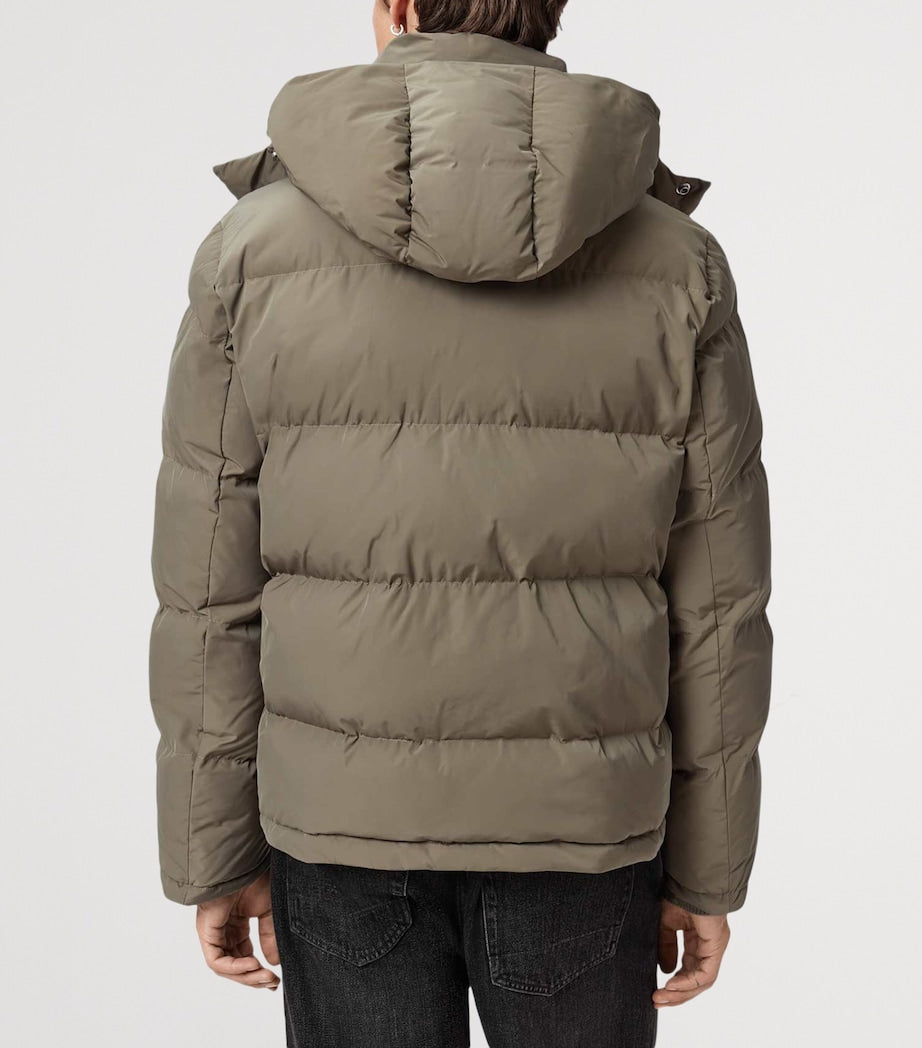 Brown Ramskull Marlo Puffer Jacket