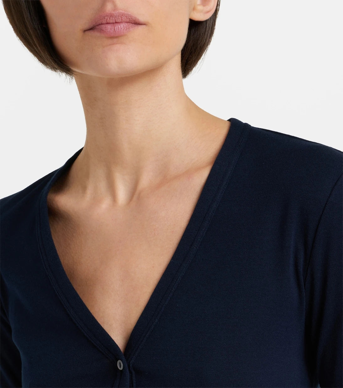 The Row - Cresp ribbed-knit cotton jersey cardigan