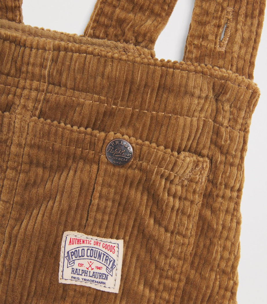 Ralph Lauren Kids Cotton Corduroy Dungarees (2-7 Years)