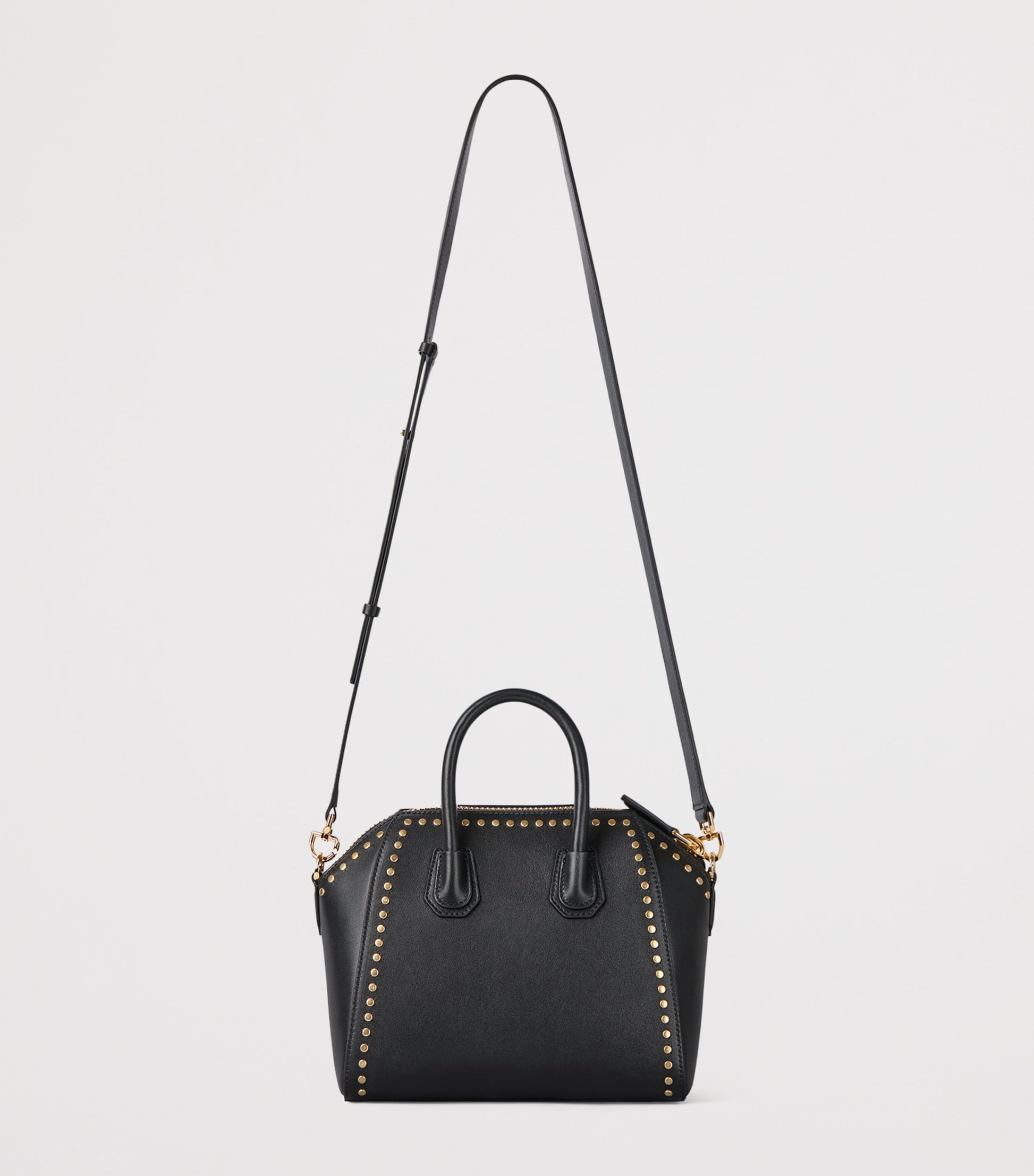Mini Leather Antigona Top-Handle Bag