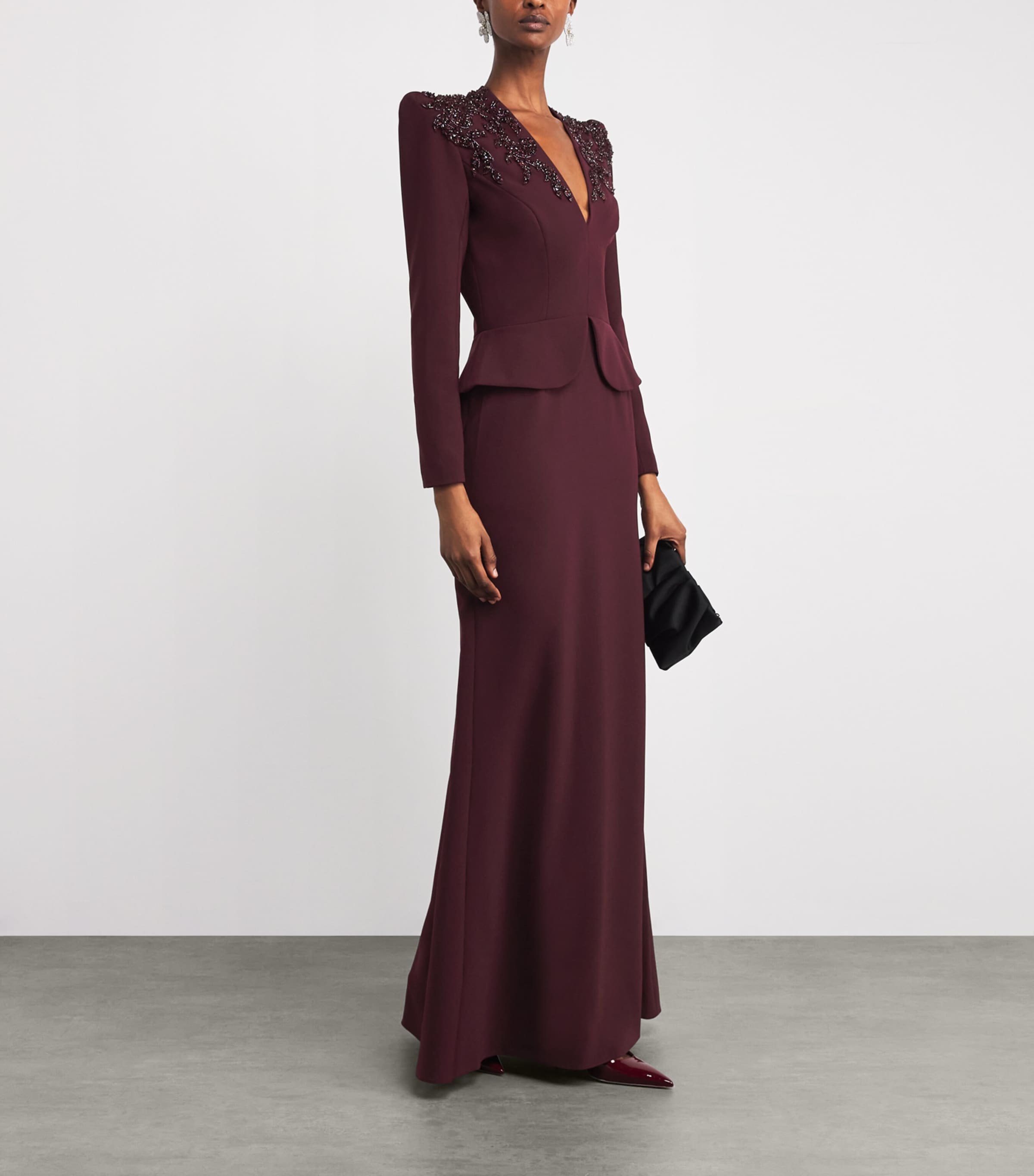 Jenny Packham Embellished Night Flowering Gown