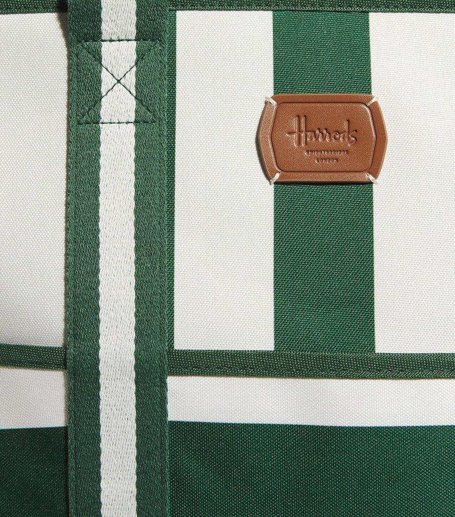 Striped Cooler Tote Bag