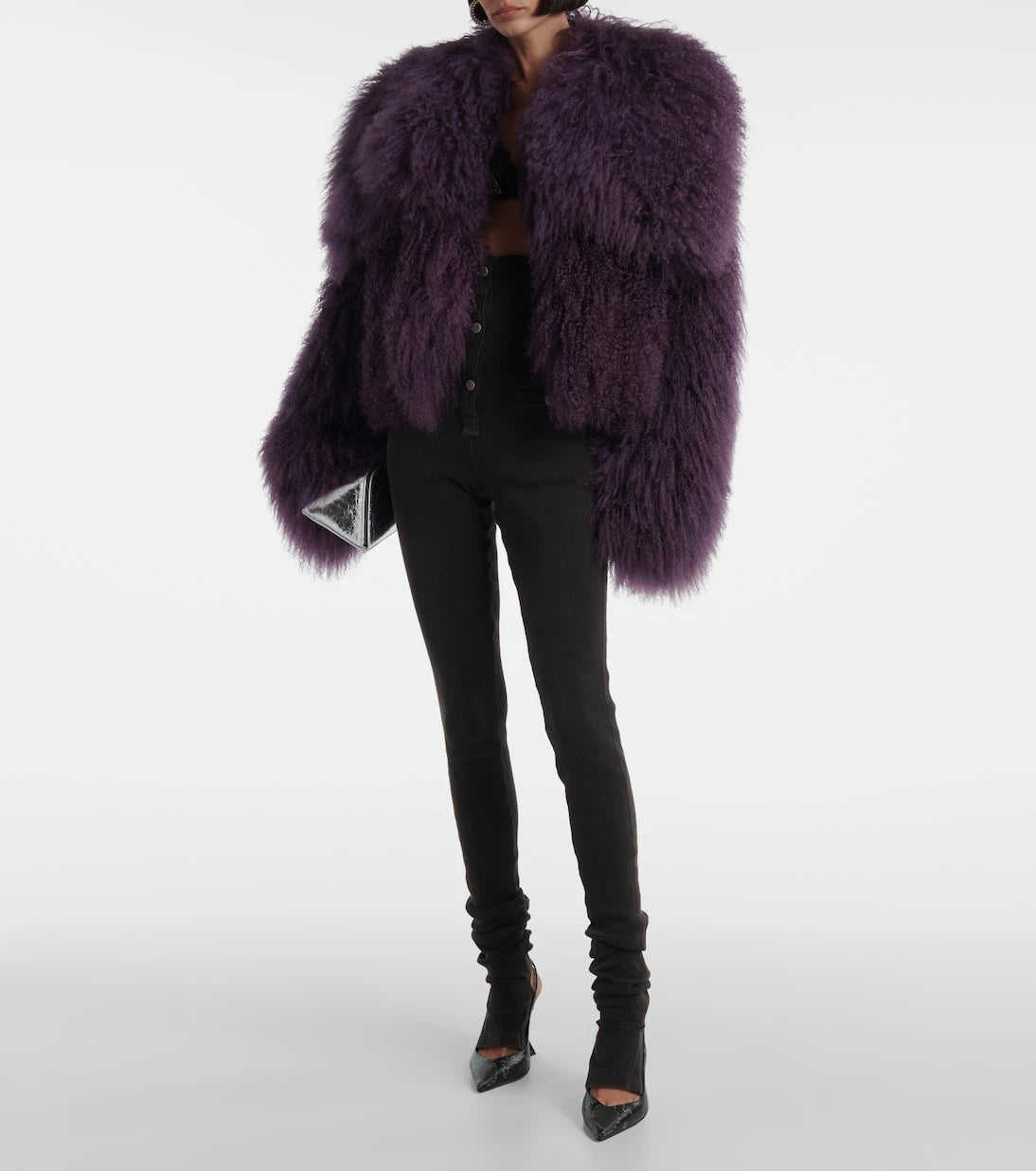 The Attico - Shearling jacket