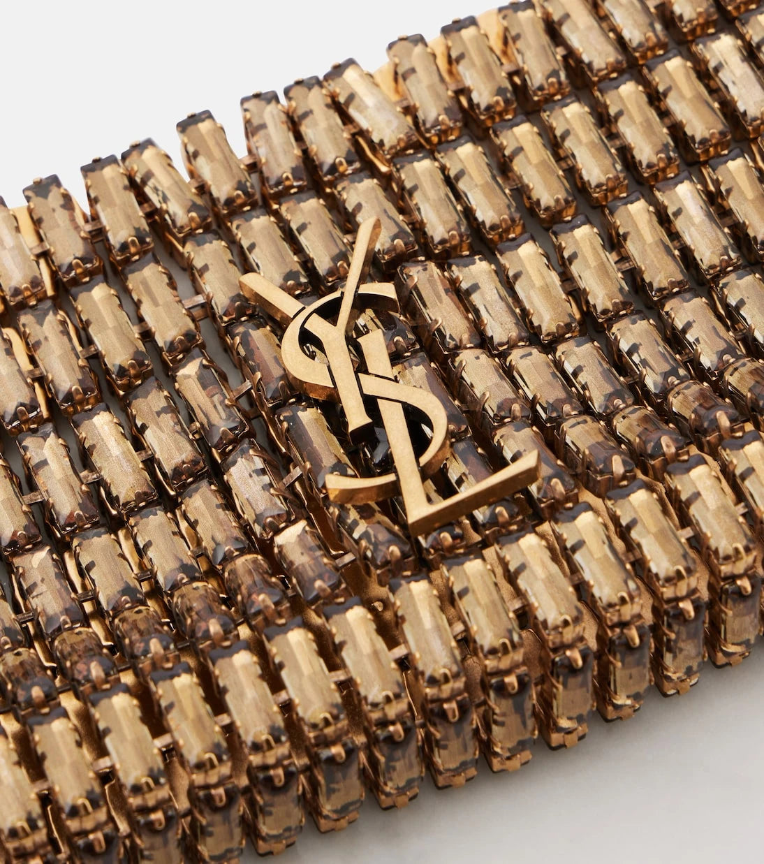 Saint Laurent - Evening Mini embroidered shoulder bag