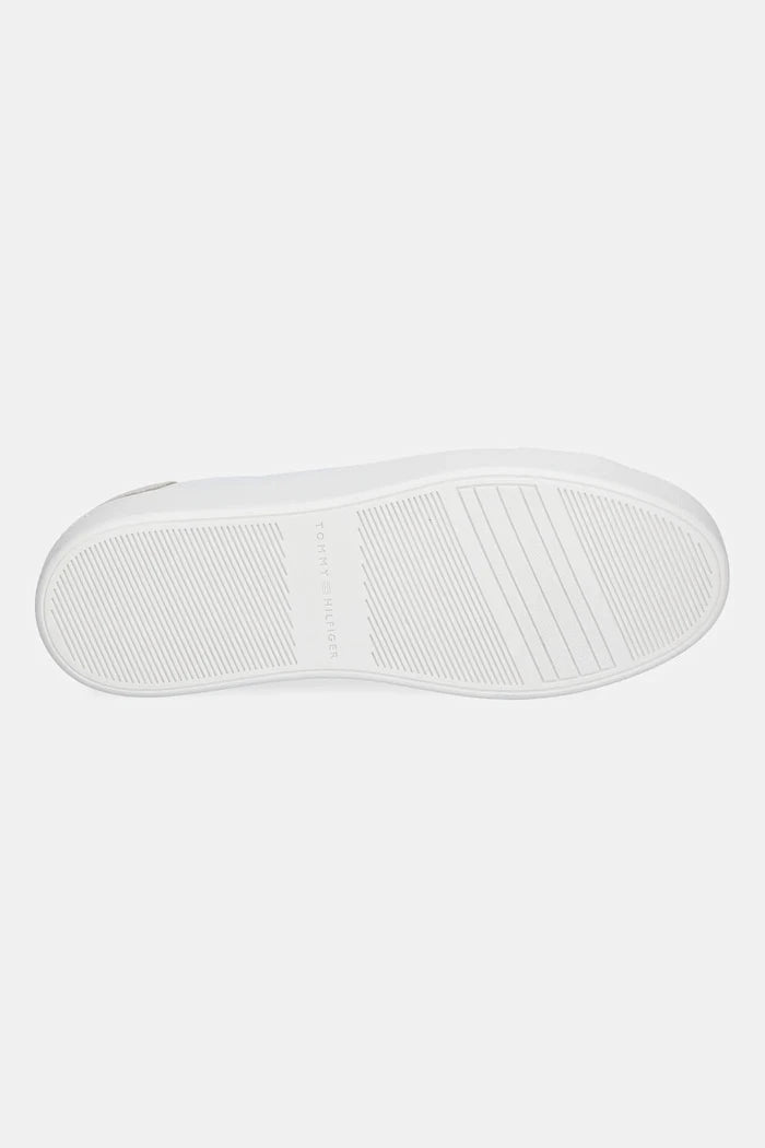 Кожени маратонки Tommy Hilfiger CHIC PLATFORM CUPSOLE SNEAKER
