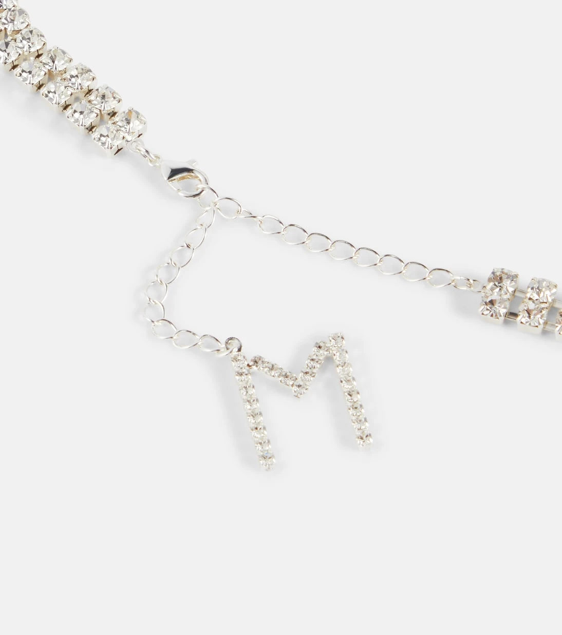 Magda Butrym - Floral-appliqué crystal-embellished choker