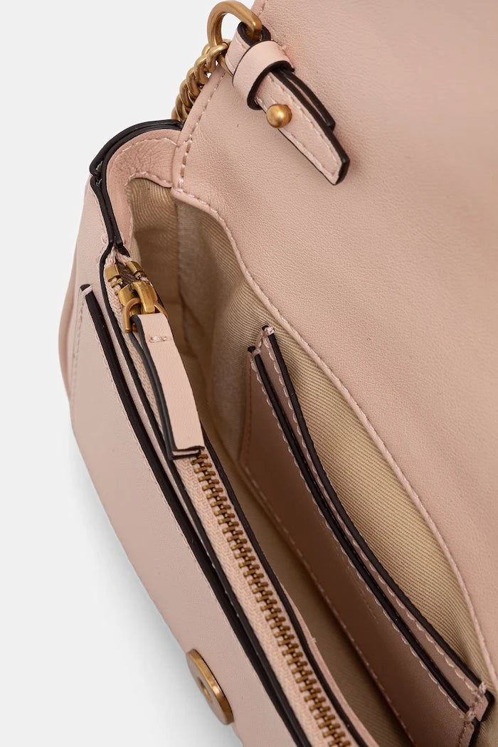 Pinko kadın deri crossbody çanta