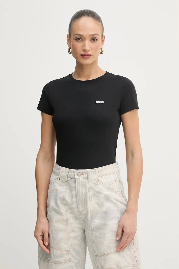 BOSS Orange basic kadın pamuklu T-shirt C Esogo 1
