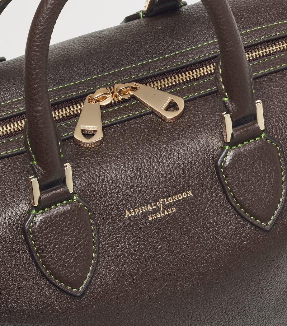 Aspinal Of London Leather Hudson Bowling Bag