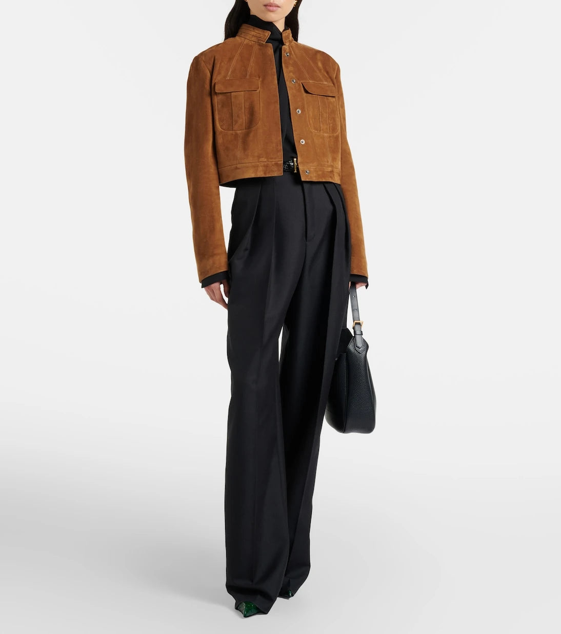 Tom Ford - Cropped suede jacket