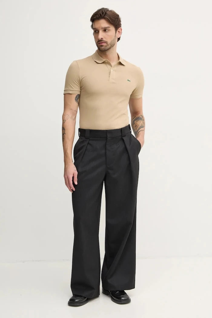 Lacoste Yakalı Pamuklu Tişört Koszulka Lacoste Piqué Polo Shirt PH4012 02S