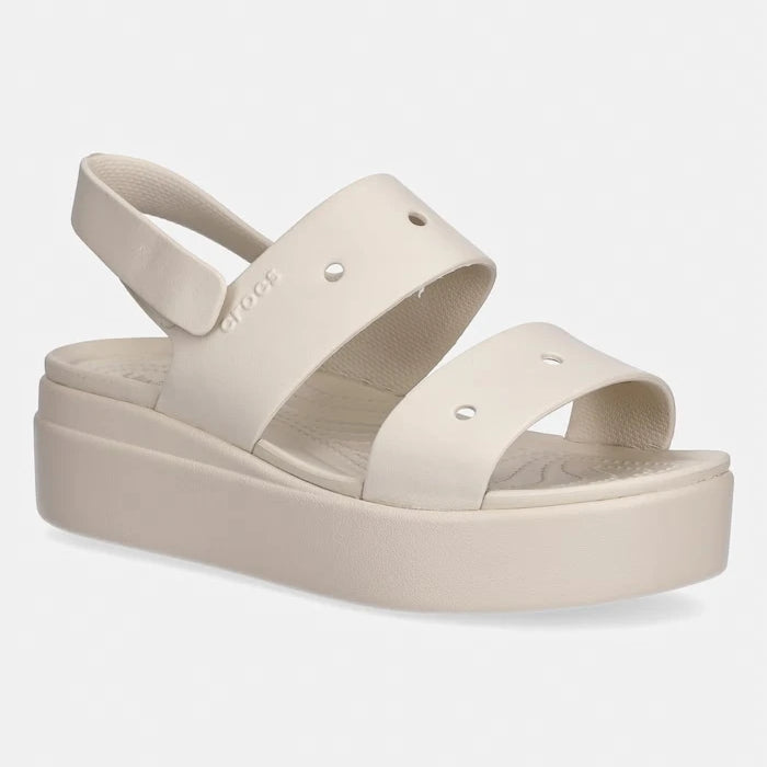 Crocs eğimli platform sandalet kadın Brooklyn 4U
