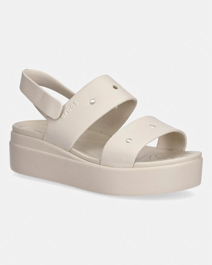 Crocs eğimli platform sandalet kadın Brooklyn 4U