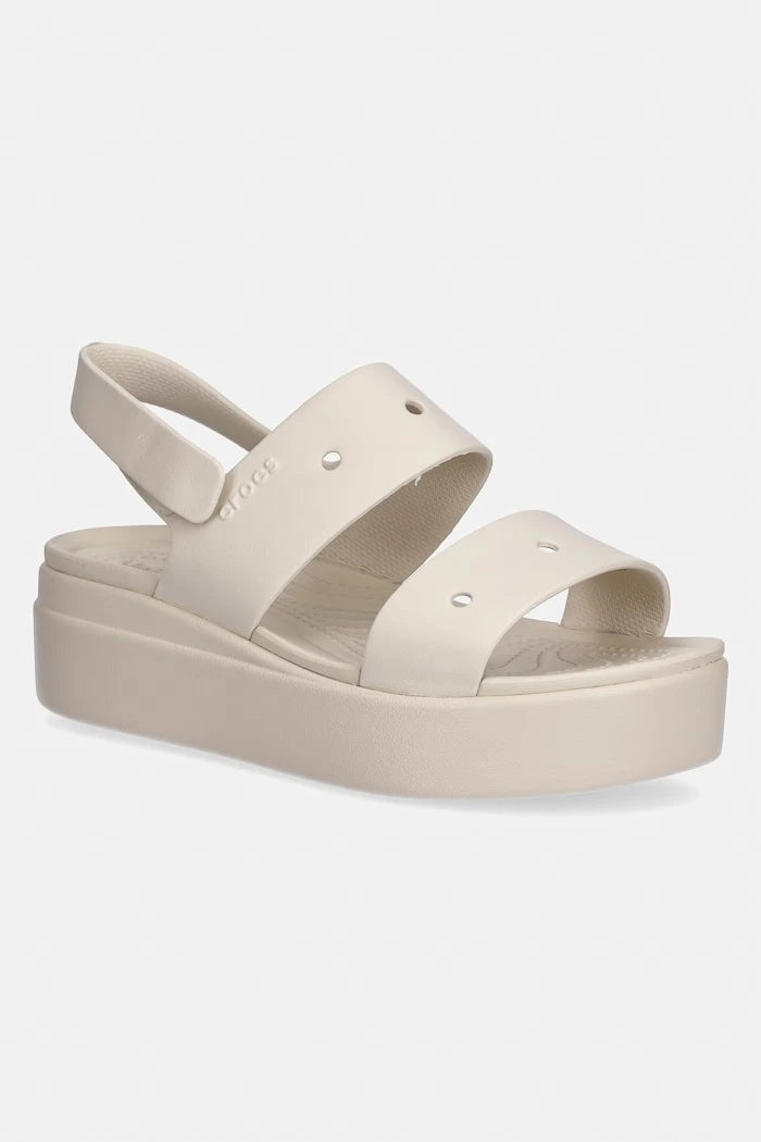 Crocs eğimli platform sandalet kadın Brooklyn 4U