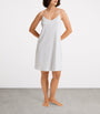 White Cotton Silk Nightdress
