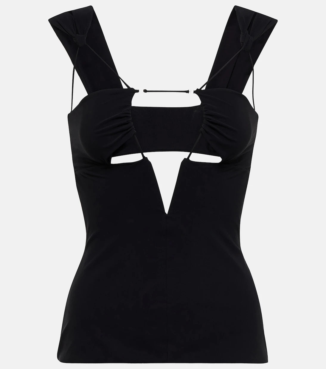 Nensi Dojaka - Cutout jersey top