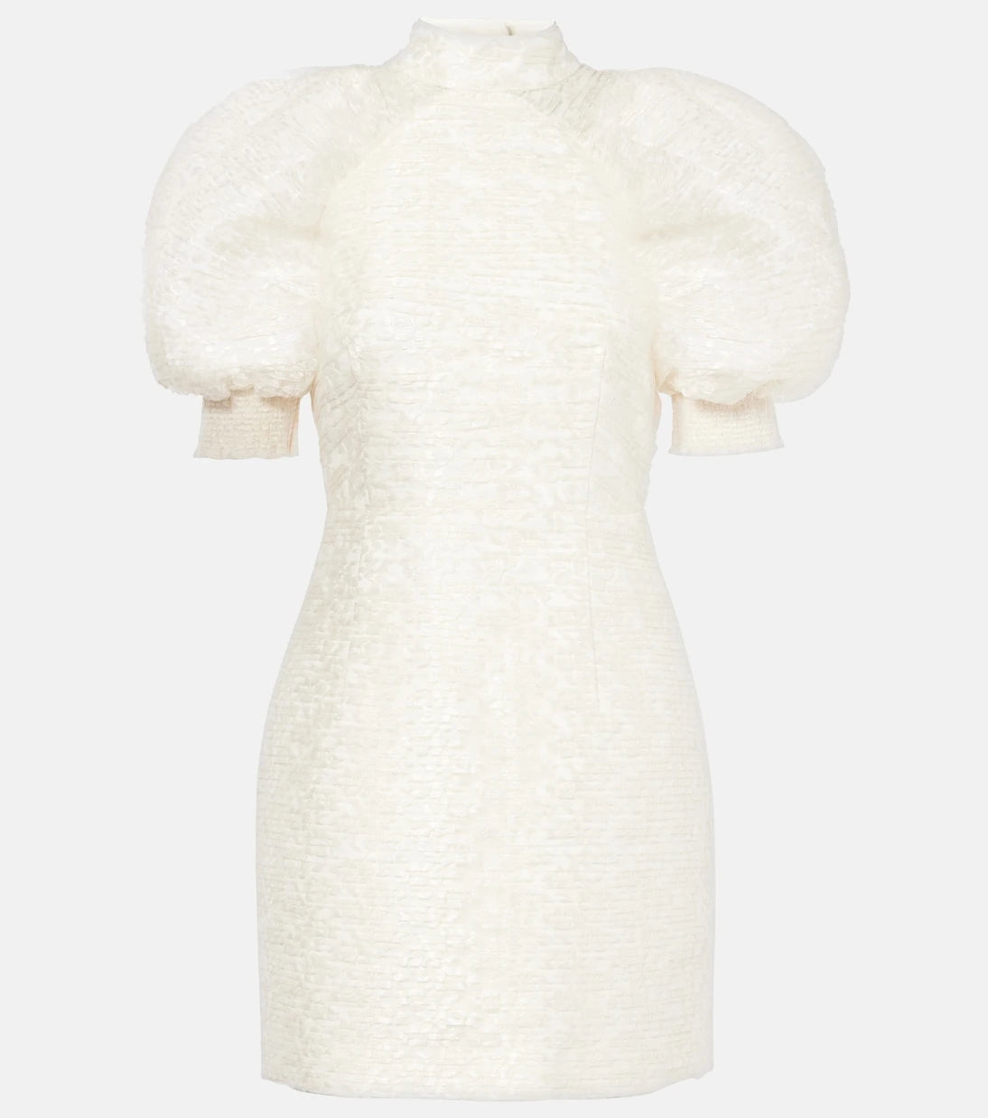 Rotate - Bridal pleated lace minidress