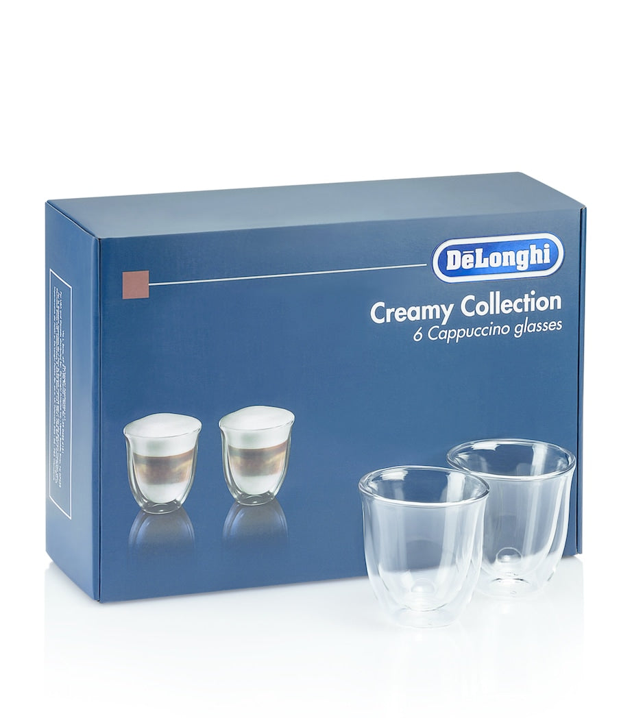 Set of 6 Cappuccino Glasses