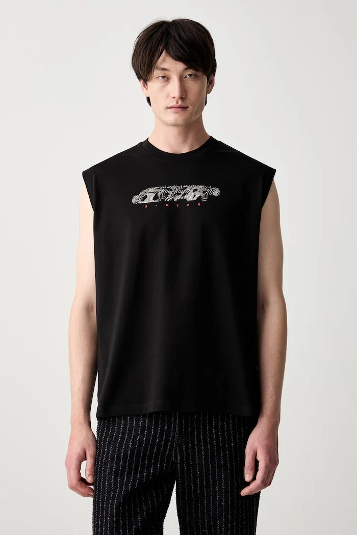 G-Star Erkek Kolsuz Pamuklu Loose Gr