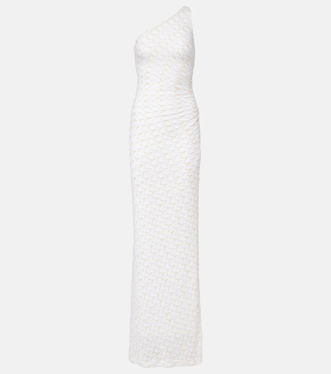 Missoni - Lamé one-shoulder maxi dress