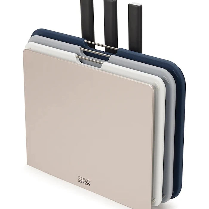 Joseph Joseph Nest Board 33.3 x 35.5 x 10 cm Organizatörde Bıçak ve Kesme Tahtası Seti (6 Parça)