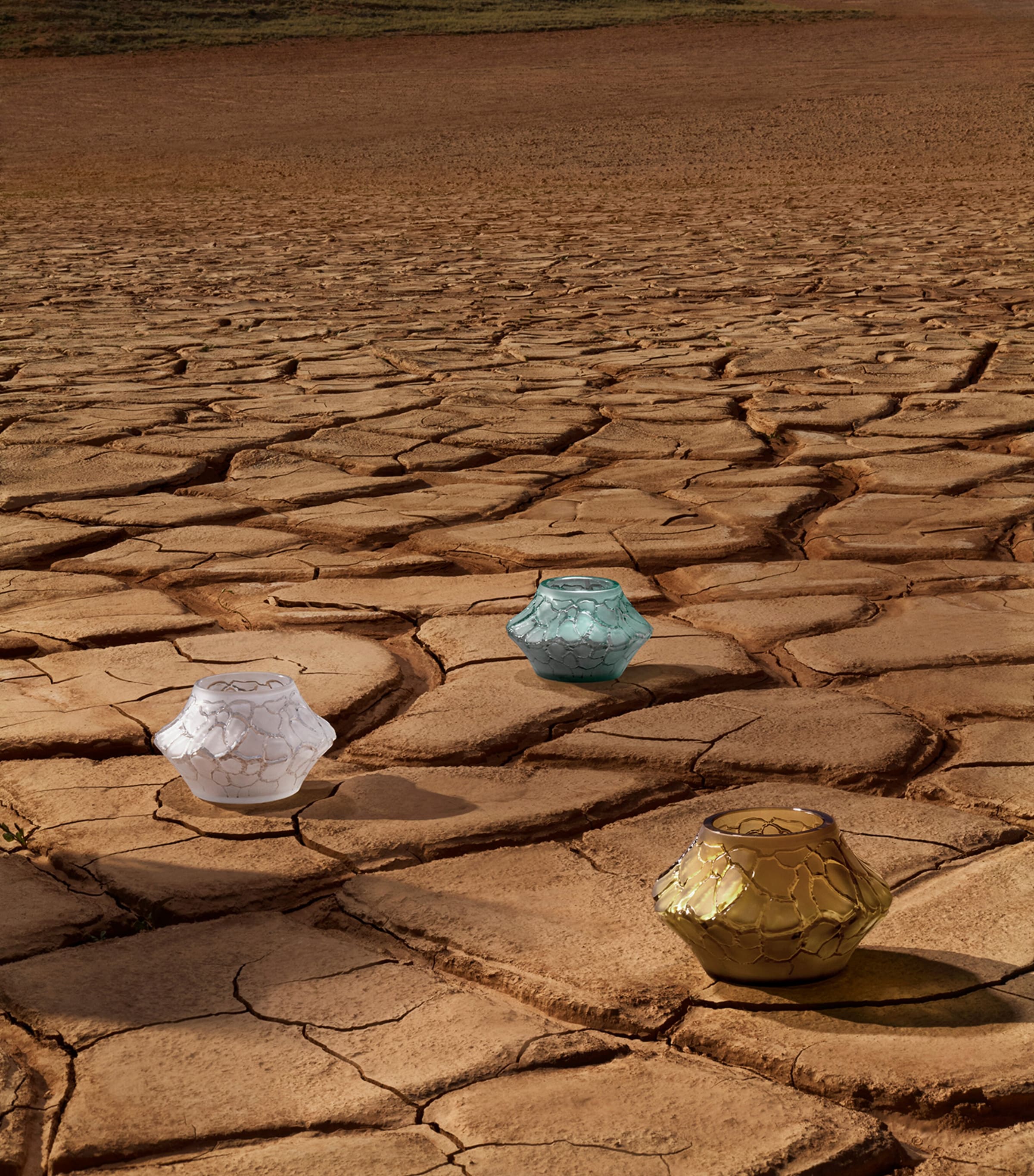 Crystal Caldera Vase-Votive (10.5cm)