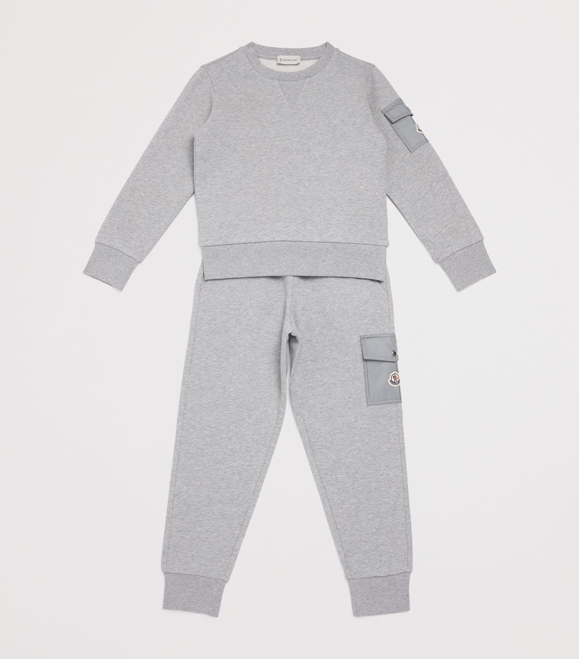 Moncler Enfant Cotton Logo-Patch Sweatshirt (8-10 Years)