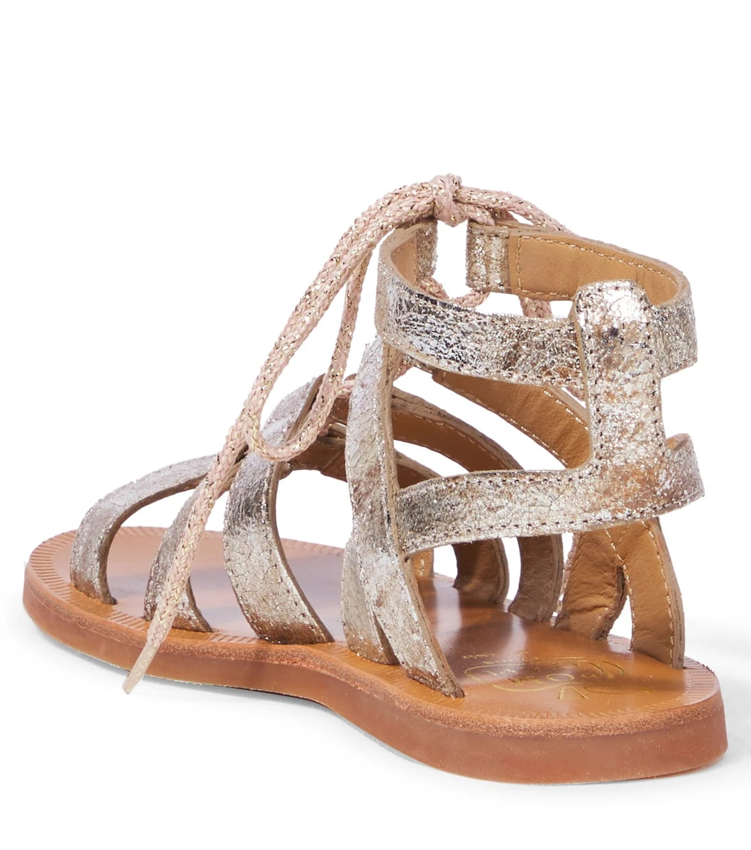 Pom d'Api - Plagette Guily metallic leather sandals