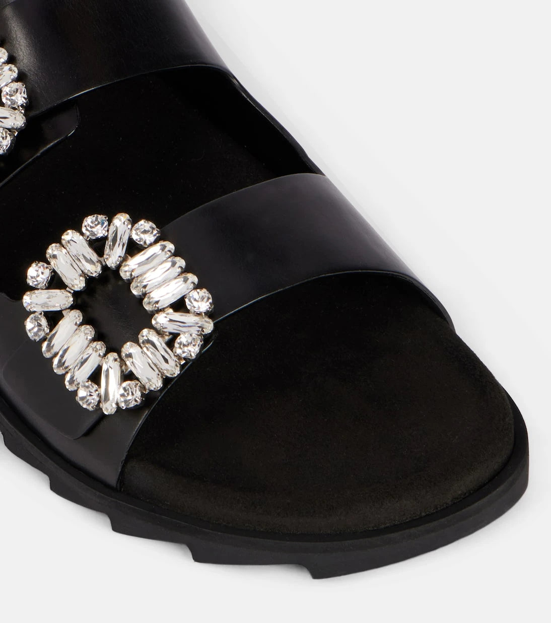 Roger Vivier - Slidy Viv' leather sandals