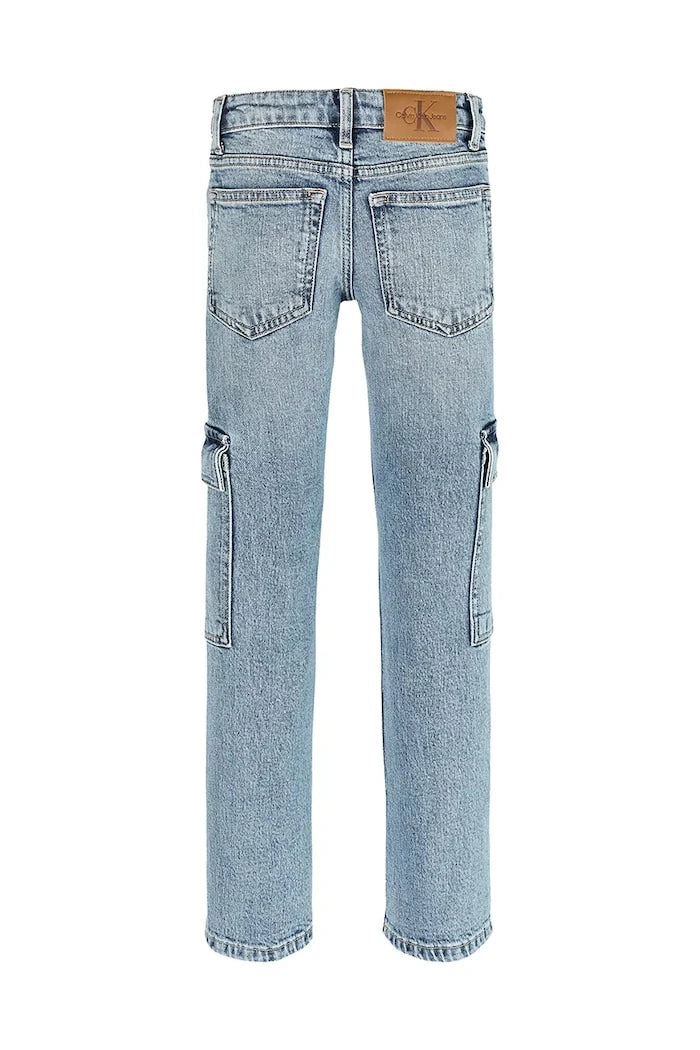 Детски дънки Calvin Klein Jeans MR STRAIGHT