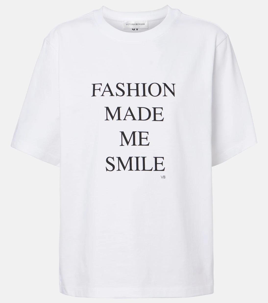 Victoria Beckham - Printed cotton jersey T-shirt